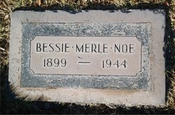 Bessie Merle <I>Austin</I> Noe 