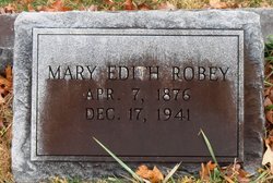 Mary Edith <I>Biglow</I> Robey 