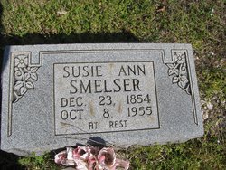 Susannah Ann “Susie” <I>Adams</I> Smelser 