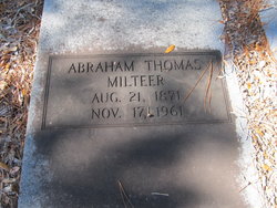 Abraham Thomas “Abe” Milteer 