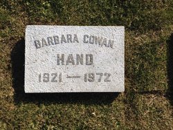 Barbara J <I>Cowan</I> Hand 