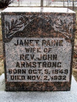 Janet <I>Paine</I> Armstrong 