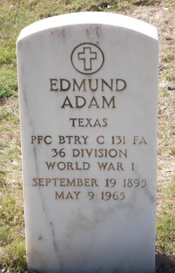 PFC Edmund George Adam 