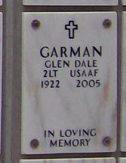 2LT Glen Dale Garman 