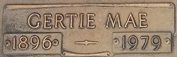 Gertrude Mae “Gertie” <I>Boetter</I> Hudson 