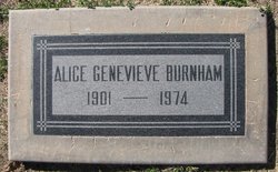 Alice Genevieve Burnham 