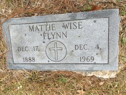 Mattie <I>Wise</I> Flynn 