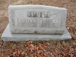 Mattie P Smith 