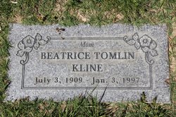 Beatrice <I>Tomlin</I> Kline 