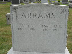Henrietta M. <I>Burtis</I> Abrams 