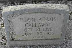 Pearl <I>Adams</I> Callaway 