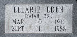 Ellarie <I>Eden</I> Adam 
