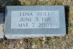 Edna <I>Hurley</I> Holt 