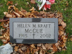 Helen M <I>Kraft</I> Bender/McCue 