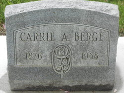 Carrie A <I>Foote</I> Berge 