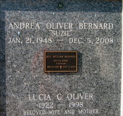 Andrea “Suzie” <I>Oliver</I> Bernard 