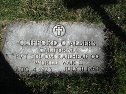 PVT Clifford Clyde Albers 