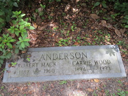 Carrie <I>Wood</I> Anderson 