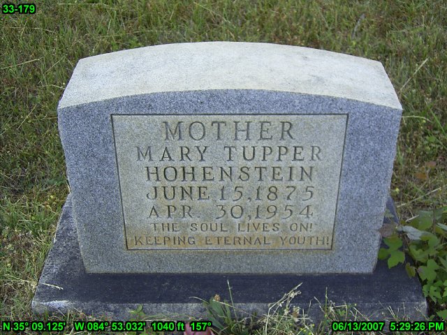 Mary Tupper Hohenstein (1875-1954)