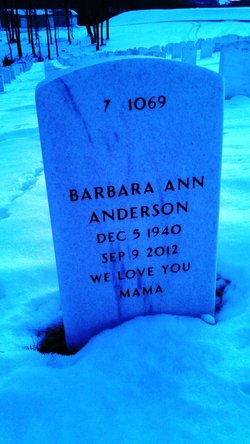 Barbara Ann “Bobbie” <I>Ball</I> Anderson 