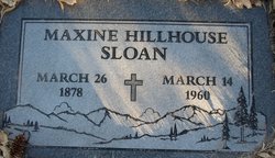 Maxine <I>Anderson</I> Hillhouse Sloan 