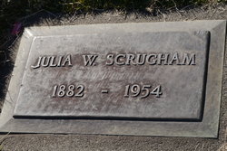 Julia W. <I>McCann</I> Scrugham 