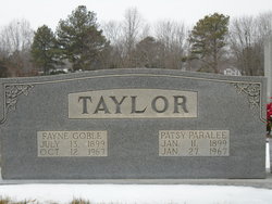 Patsy Paralee <I>House</I> Taylor 