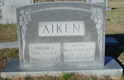 Mrs Mary S. <I>McGarity</I> Aiken 