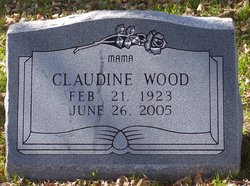 Claudine <I>Melvin</I> Wood 