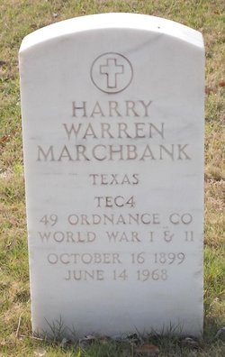 Harry Warren Marchbank 
