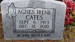 Agnes Irene Cates 