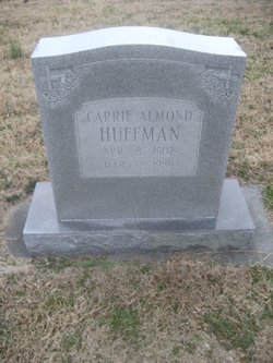 Carrie Mae <I>Almond</I> Huffman 
