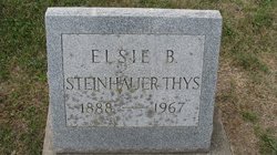 Elsie Bertha <I>Schmidt</I> Thys 