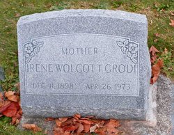 Irene Gertrude <I>Wolcott</I> Grodi 