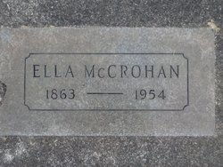 Ella J. <I>Dougliss</I> McCrohan 