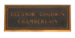Eleanor <I>Goodwin</I> Chamberlain 