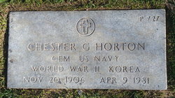 Chester Garfield Horton 