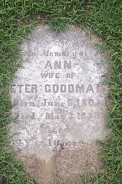 Anna <I>Peifer</I> Goodman 