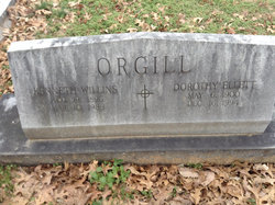 Dorothy <I>Ellett</I> Orgill 