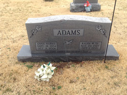 Anna Louise <I>Harris</I> Adams 