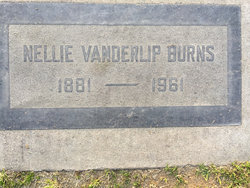 Nellie S <I>Sweitzer</I> Vanderlip-Burns 
