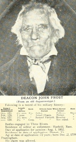 Deacon John Frost 