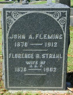 Florence B. <I>Strahl</I> Fleming 