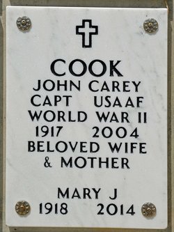 Mary J <I>Roberts</I> Cook 