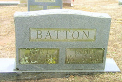 Mary Josephine <I>Byrd</I> Batton 