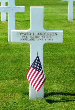 Pvt Edward Lawrence Anderson 