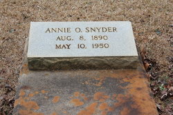 Annie <I>Osborne</I> Snyder 