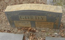 Bertha M. <I>Hardy</I> Gordy 
