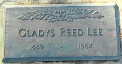 Gladys Elva <I>Reed</I> Lee 