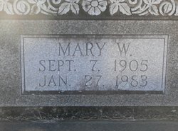 Mary Jane <I>Walker</I> Buckner 